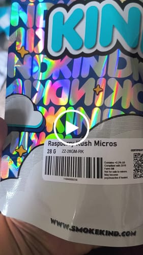 Raspberry Kush MICROS - 28 Grams - Indica photo review
