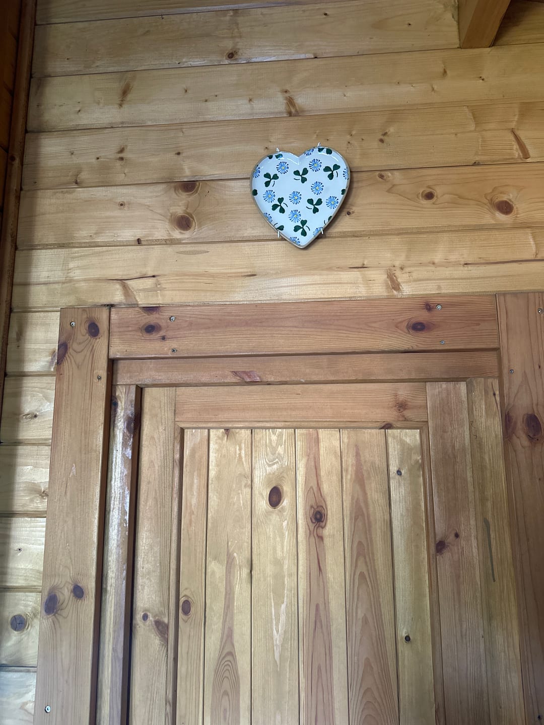 Customer photo review of Medium Heart Plate | Clover