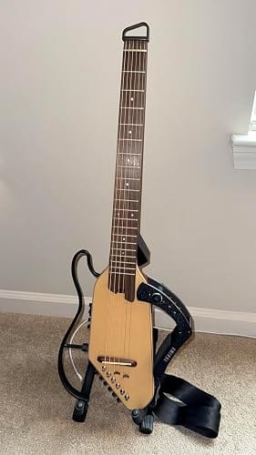 Customer photo review of Donner HUSH I PRO Acoustic-Electric Travel Guitar