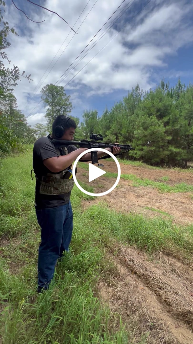 Customer video review of Partisan Disruptor FRT (Black) + M16 BCG + H3 Buffer Bundle — AR-15 (USA Made)