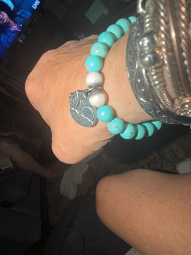 Customer photo review of BEADED – “BREATHE IN, BREATHE OUT, MOVE ON”