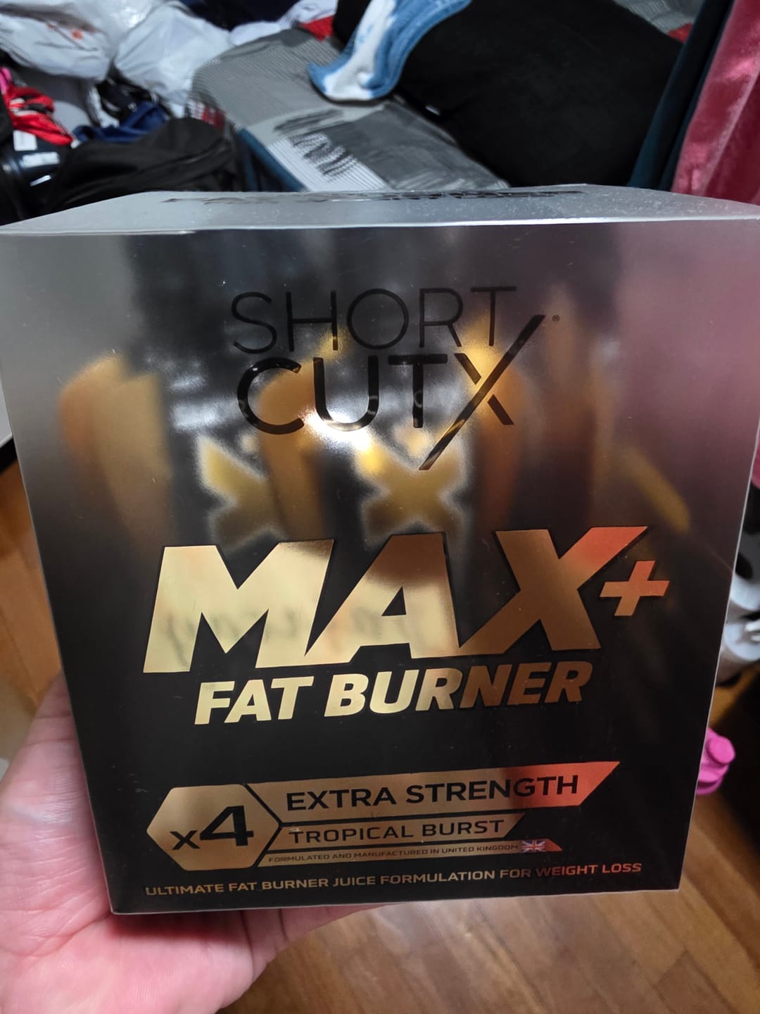 Customer photo review of Max+ Fat Burner Juice (15x35ml)