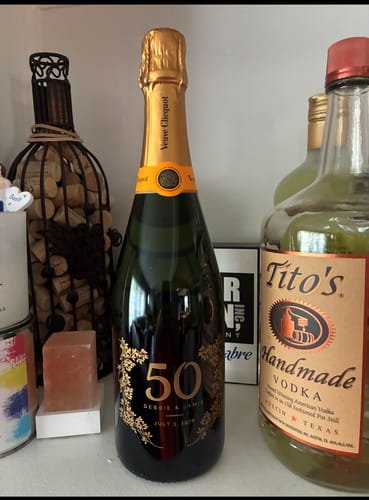 Customer photo review of Veuve Clicquot Brut Champagne