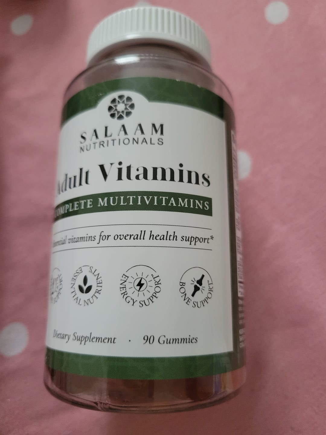 Customer photo review of Halal Adult Multivitamin Gummies - Complete Nutrition with Essential Vitamins - 90 Count