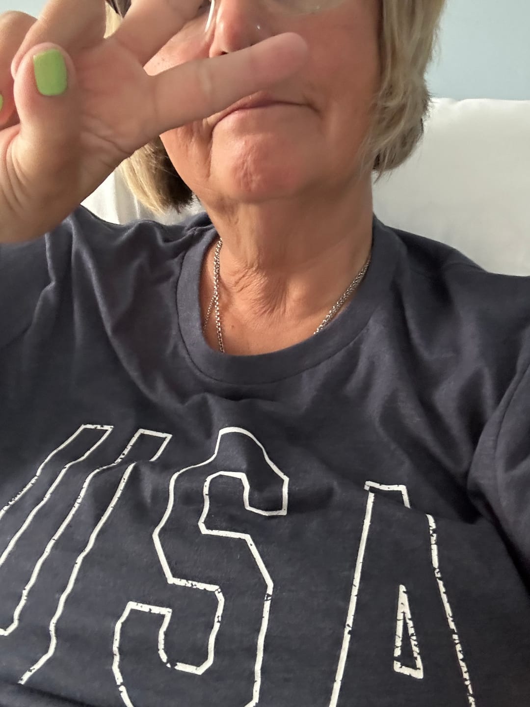 Customer photo review of USA Collegiate Distressed