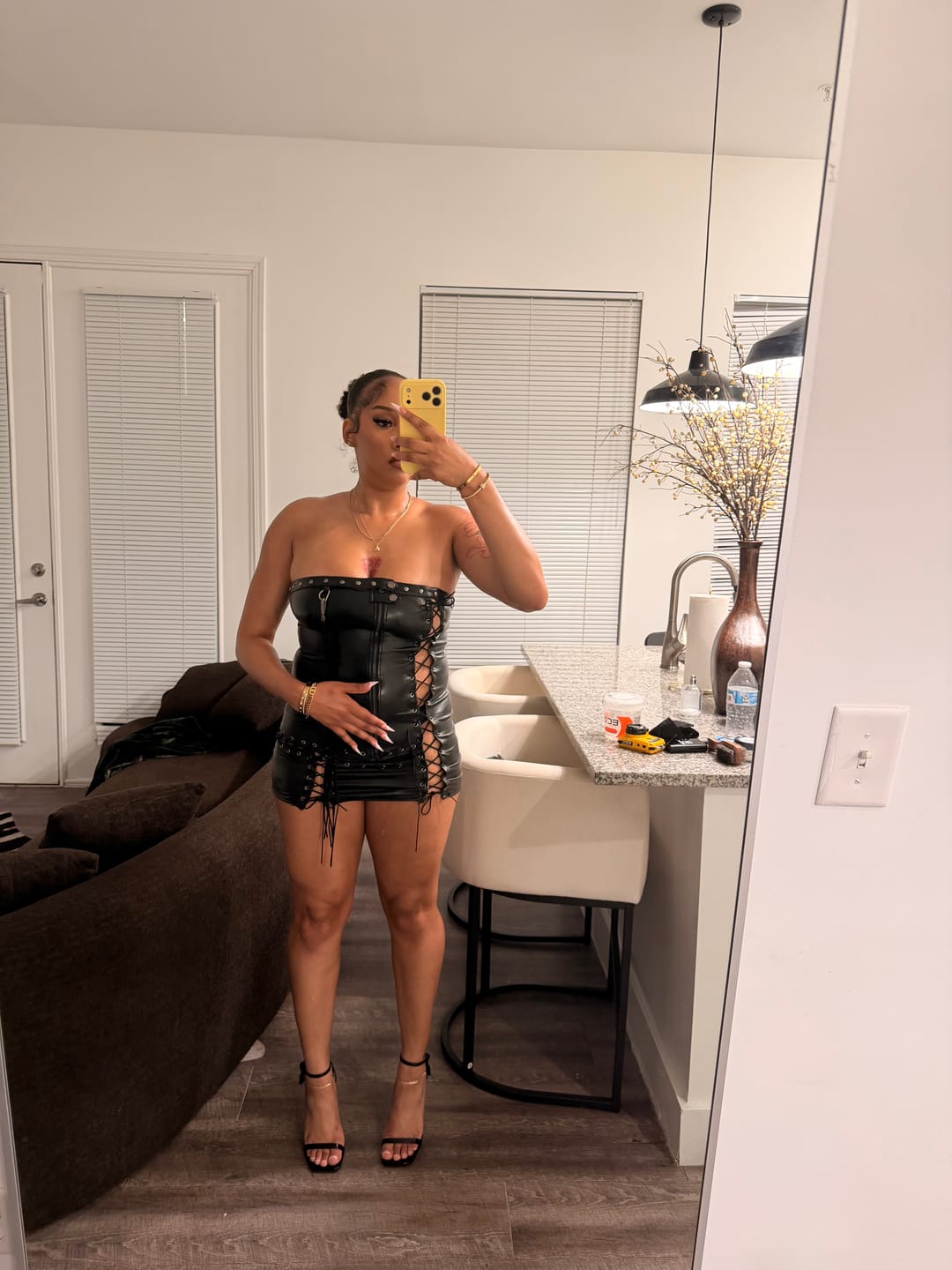 Customer photo review of Vice Dress (Black)