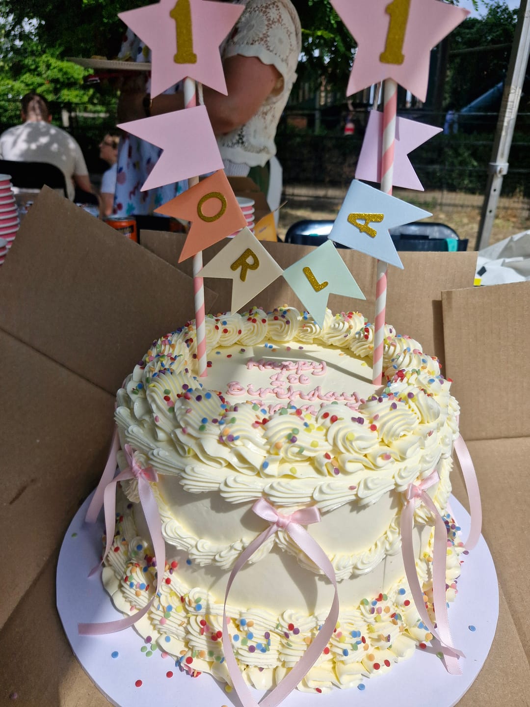 Customer photo review of Birthday Cake