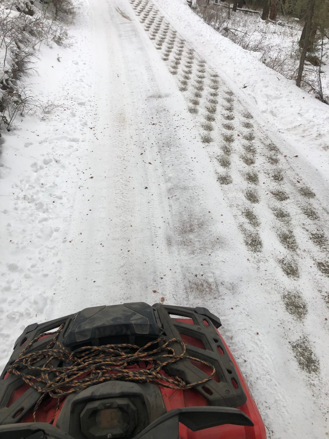 Customer photo review of Sand & gravel spreader / gritter: IB G2 PRO 500