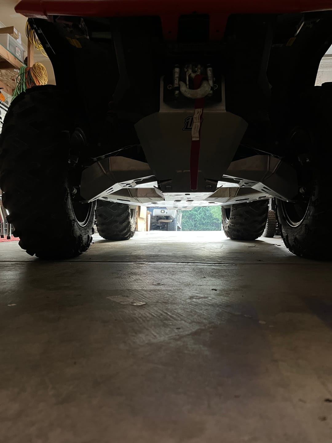 Customer photo review of Skid plate full set (aluminium): CanAm G2 Outlander: 650/850/1000: ( 2019 +)