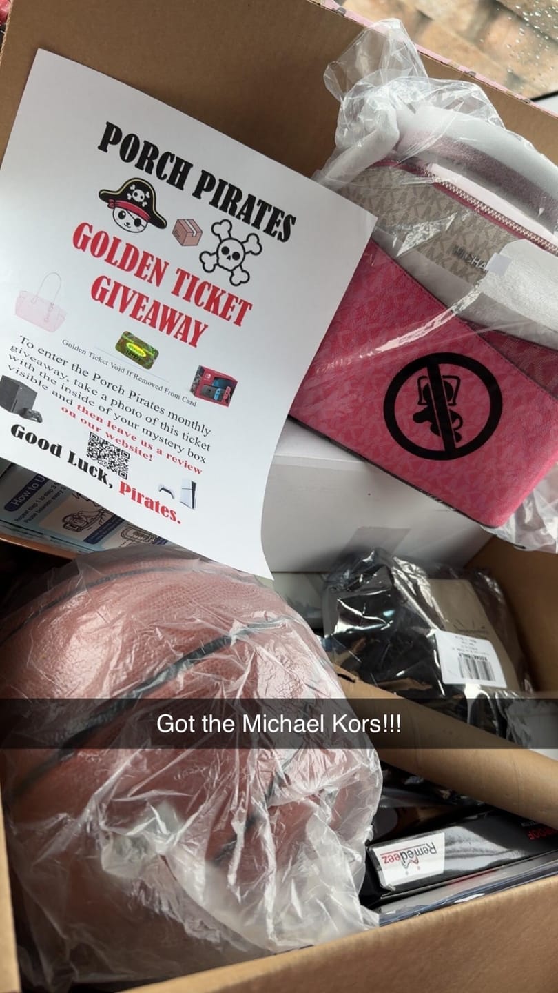 Customer photo review of The Classic Liquidation Mystery Box - Blue Tape PS5 Chance Box