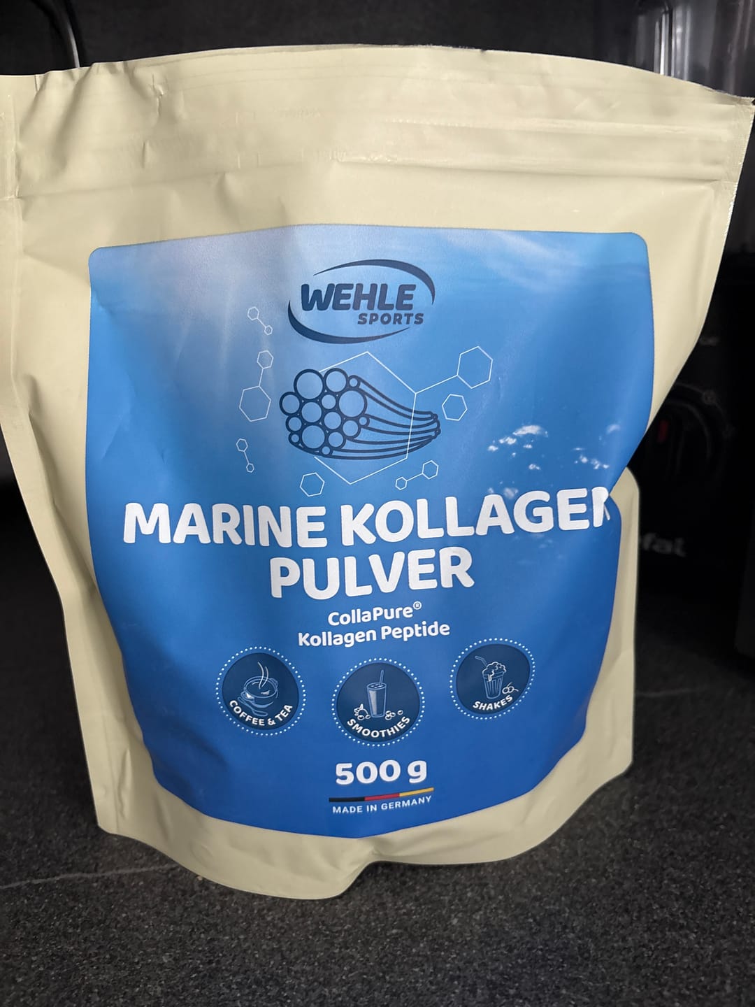 Customer photo review of Marine Kollagen Collagen Peptide - 500g