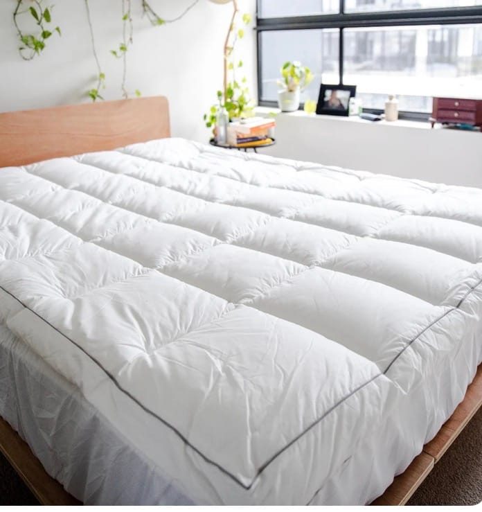 Customer photo review of Muscle Mat Luxury Mattress Topper