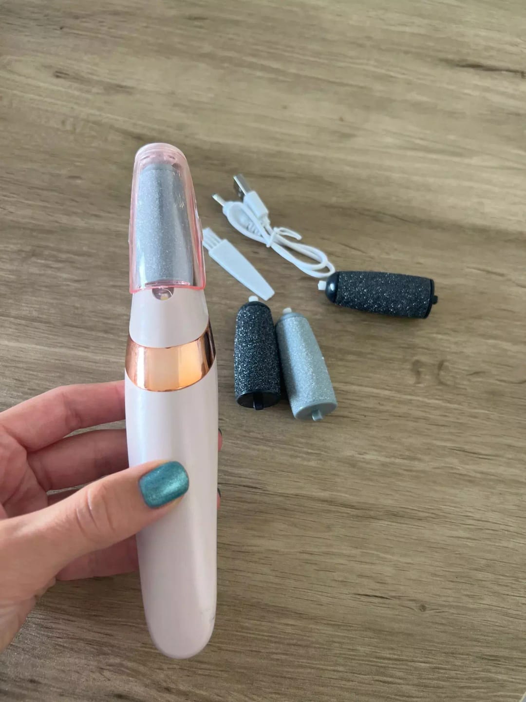 Customer photo review of PediSmooth Pro – Des pieds doux et soignés en quelques gestes