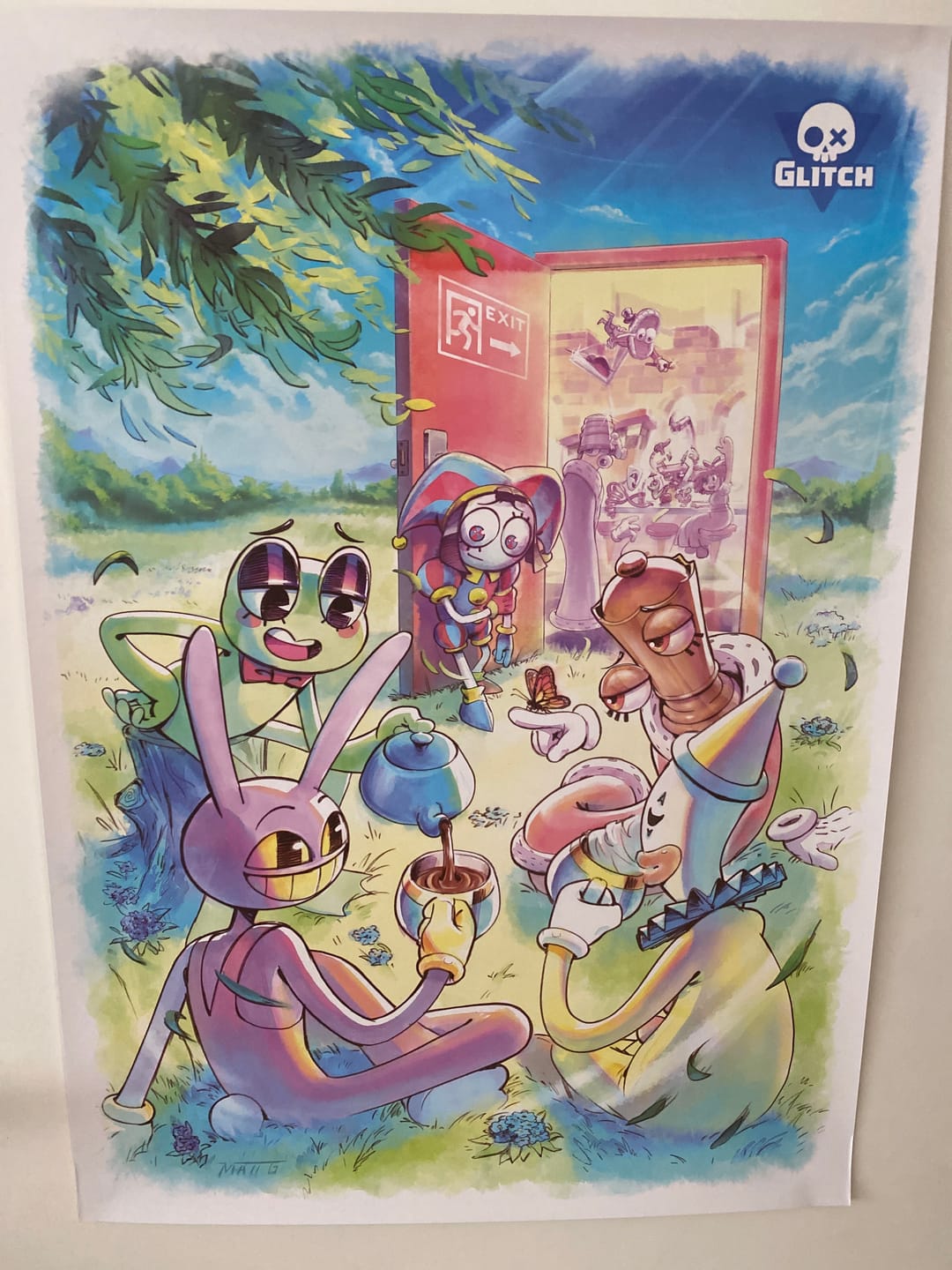 Customer photo review of The Amazing Digital Circus Finale Poster