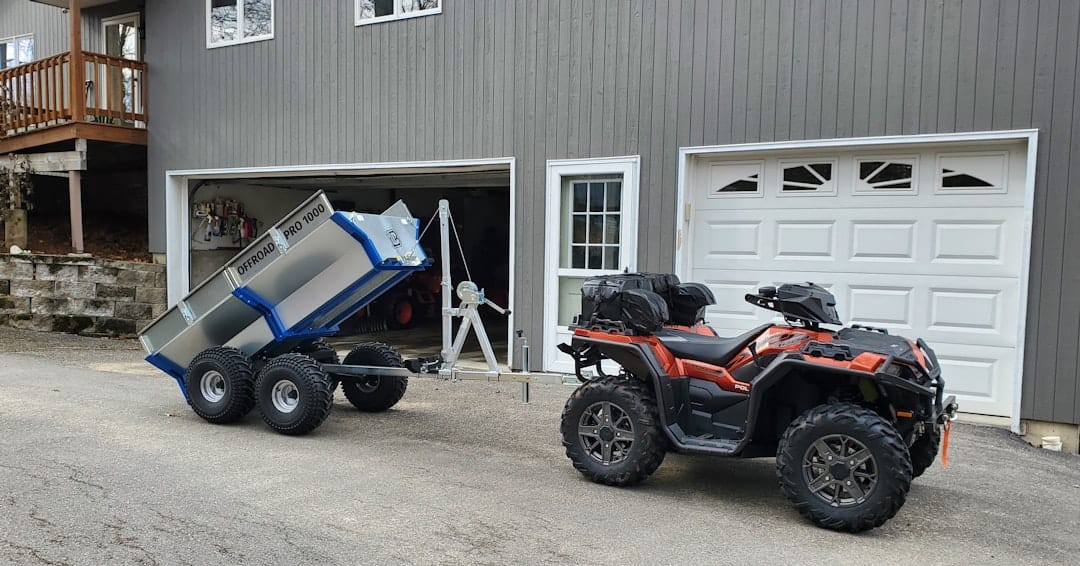 Customer photo review of Trailer: Offroad PRO 1200 with height extensions, 2"