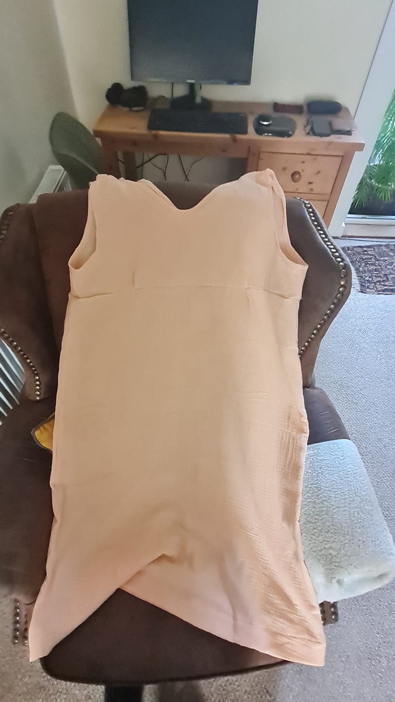 Customer photo review of Special Offer Peach Double Gauze Fabric