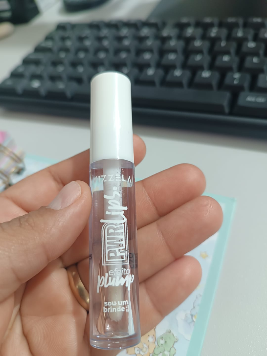 Customer photo review of Máscara Para Cílios Big No Panda Vizzela - Preta