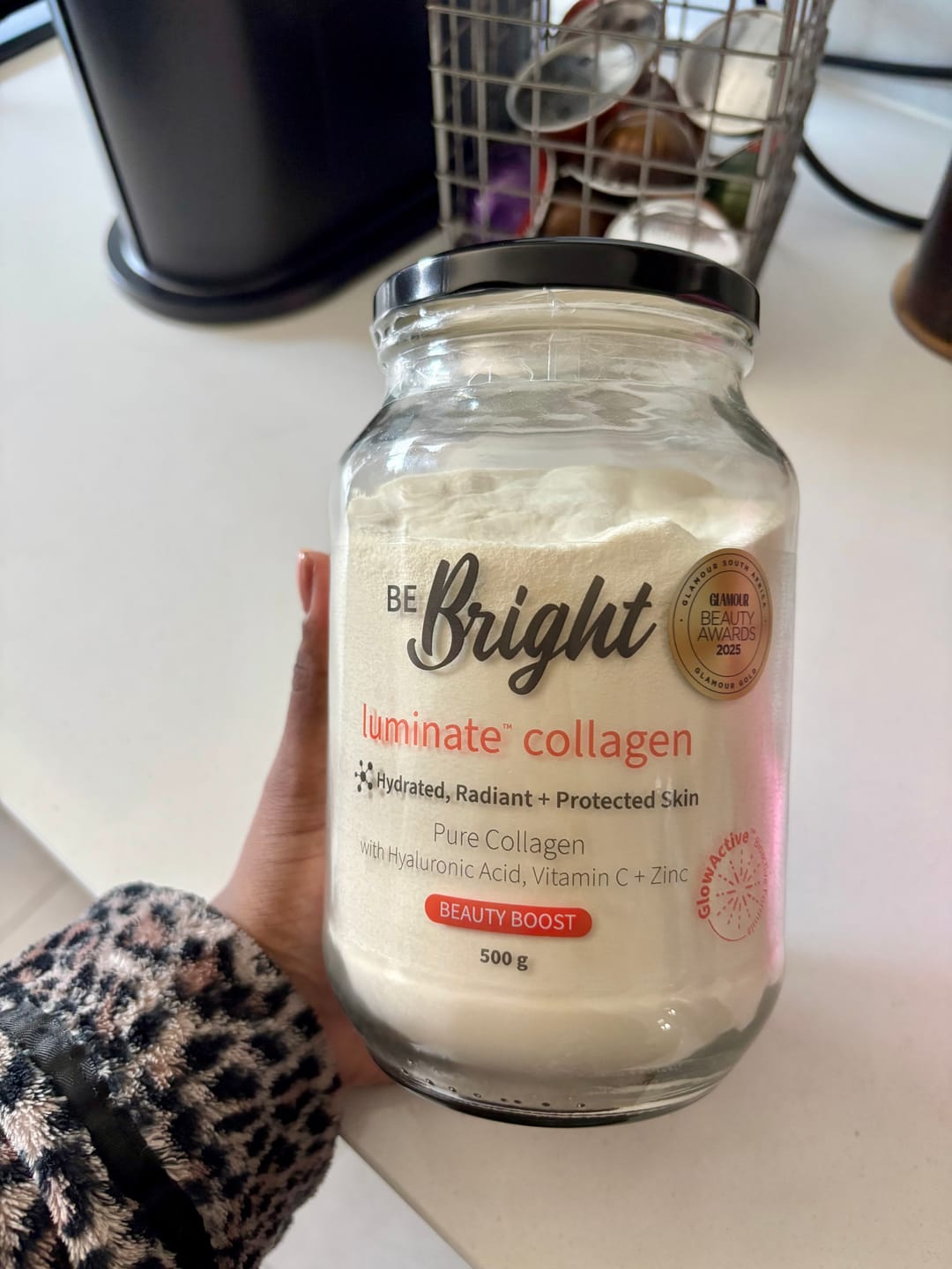 Customer photo review of LUMINATE 500g JAR
