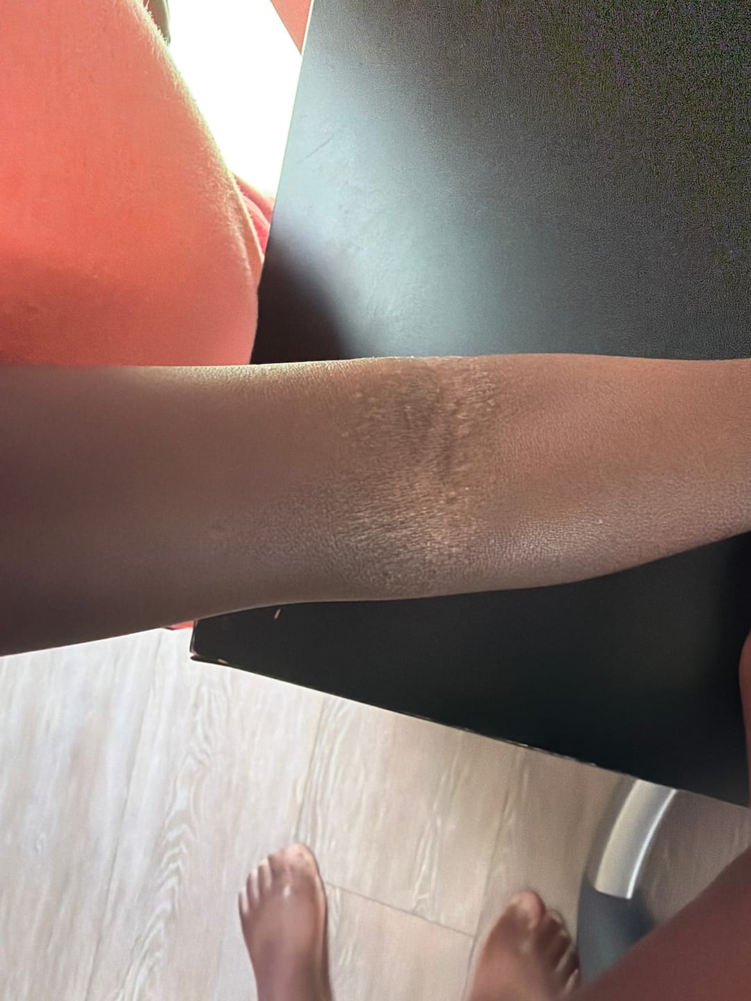 Customer photo review of SEA MOSS PEACH MANGO SOAP