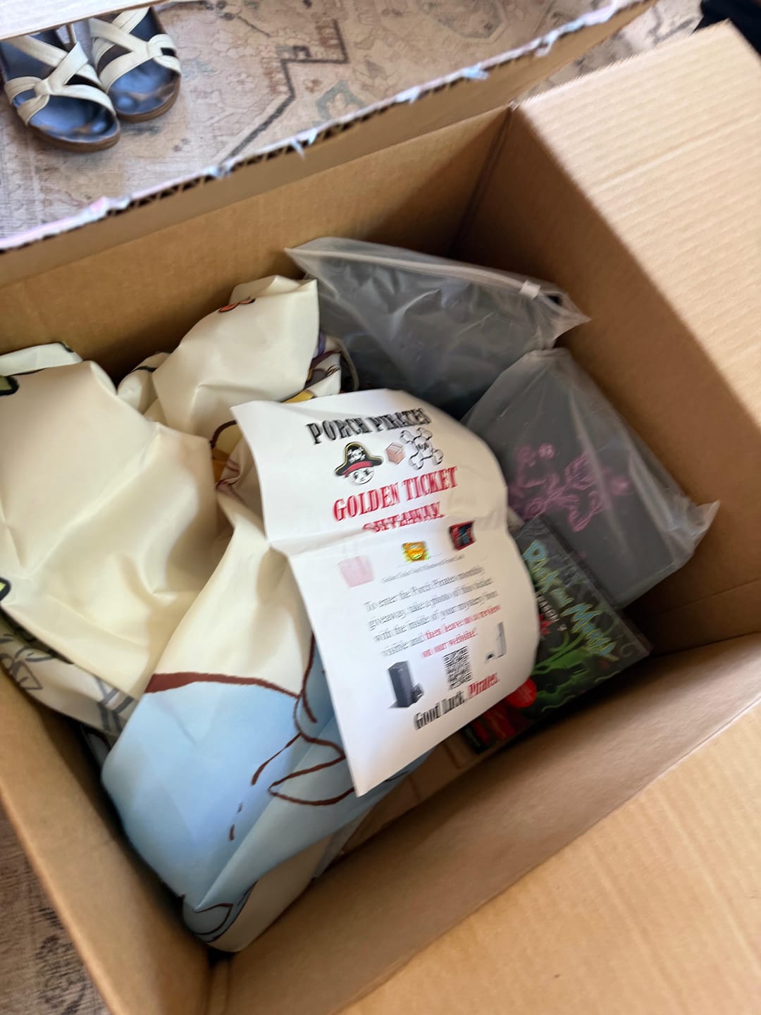 Customer photo review of The Classic Liquidation Mystery Box - Pink Tape Designer Purse Chance Box