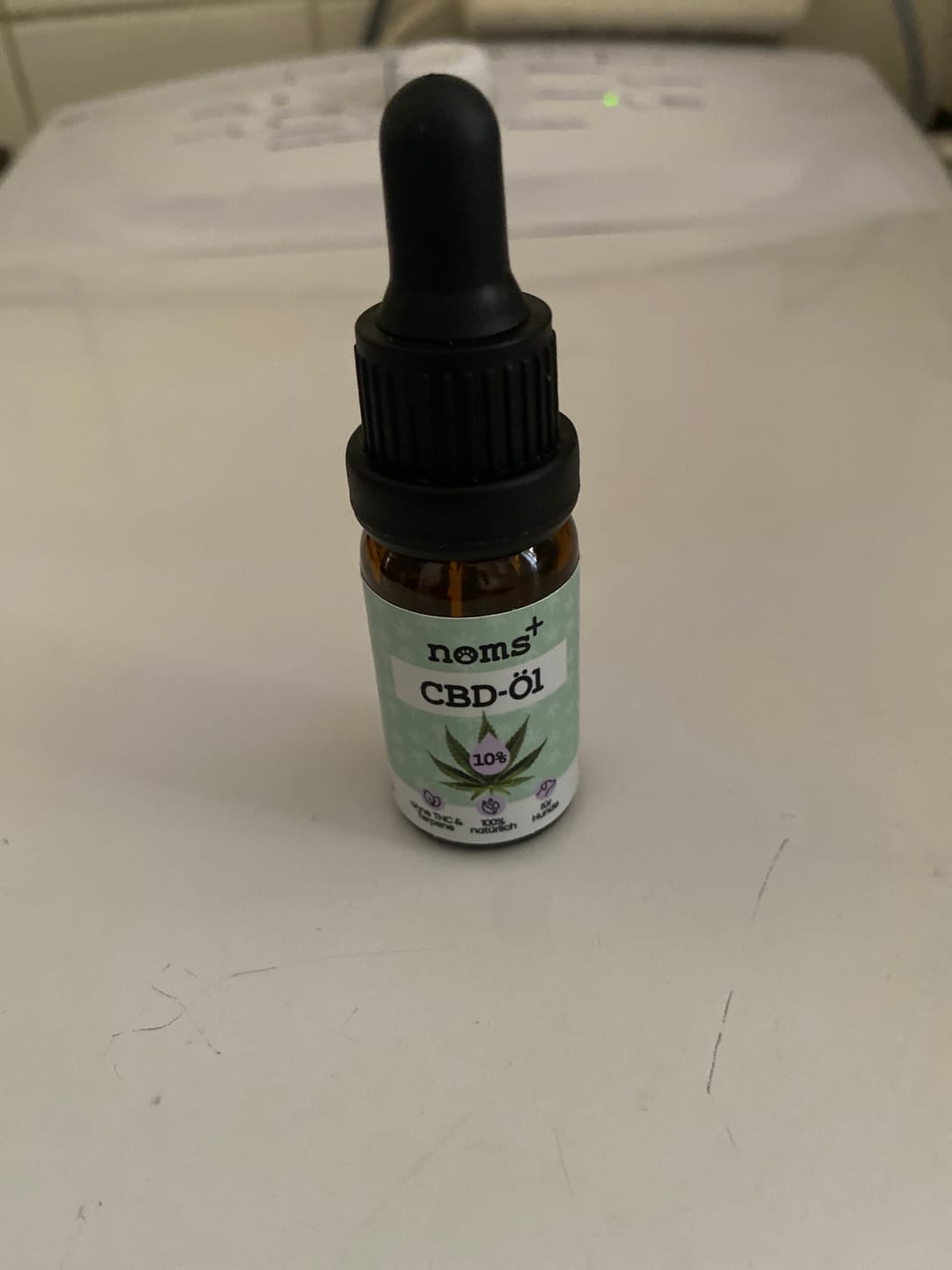 Customer photo review of 10% CBD Tropfen für Hunde