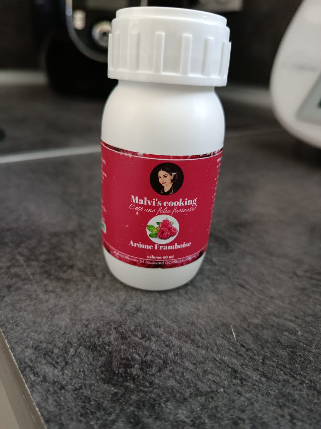 Customer photo review of Arôme framboise envoûtante
