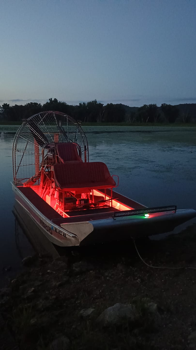 Customer photo review of Marine Submersible LED Strip Light | Boat LED Light | IP68 Waterproof Under Gunnel Light | Marine LED Lights | LED Lights for Boats