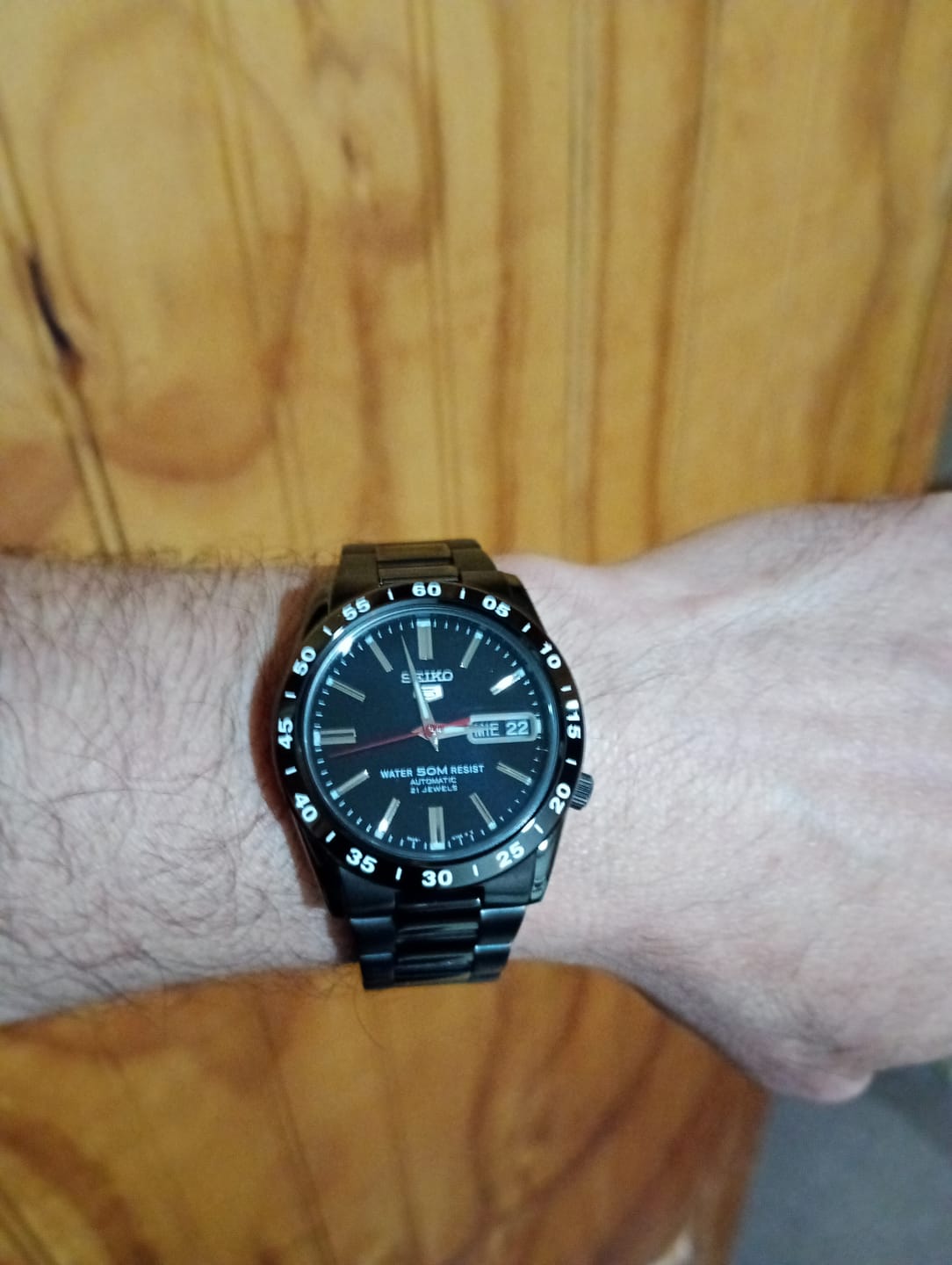 Customer photo review of Reloj Seiko 5 Análogo Automático SNKE03KC Metálico 36mm
