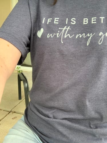 Customer photo review of The Day They Handed Out Patience I Left T-Shirt