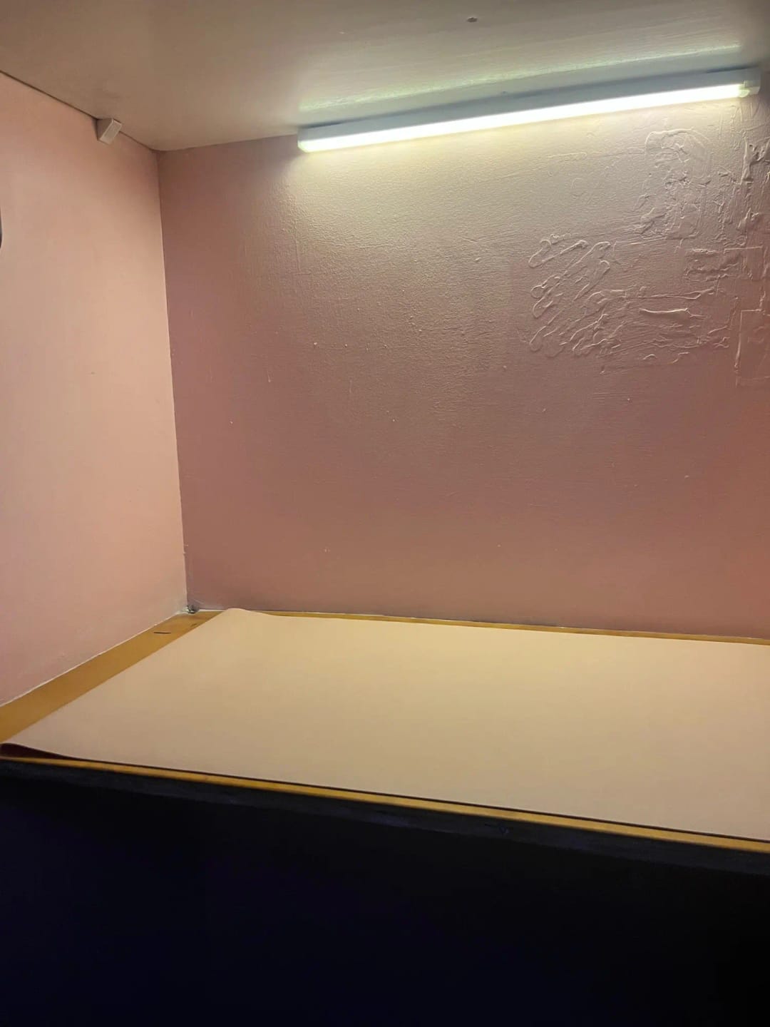 Customer photo review of Faux Leather Mouse Pad – Waterproof Desk Mat