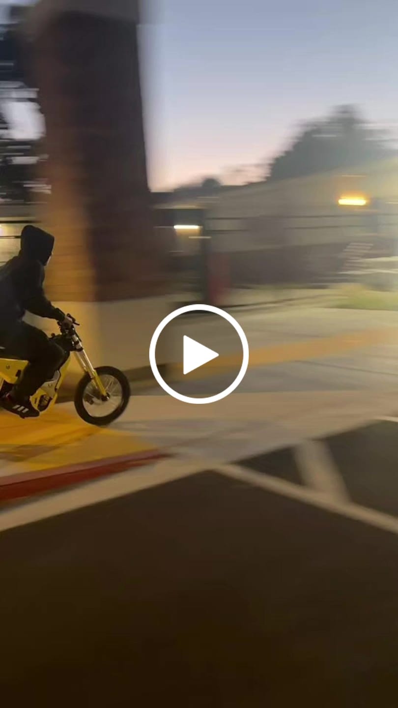 Customer video review of T500-V58 Electric Dirt Bike