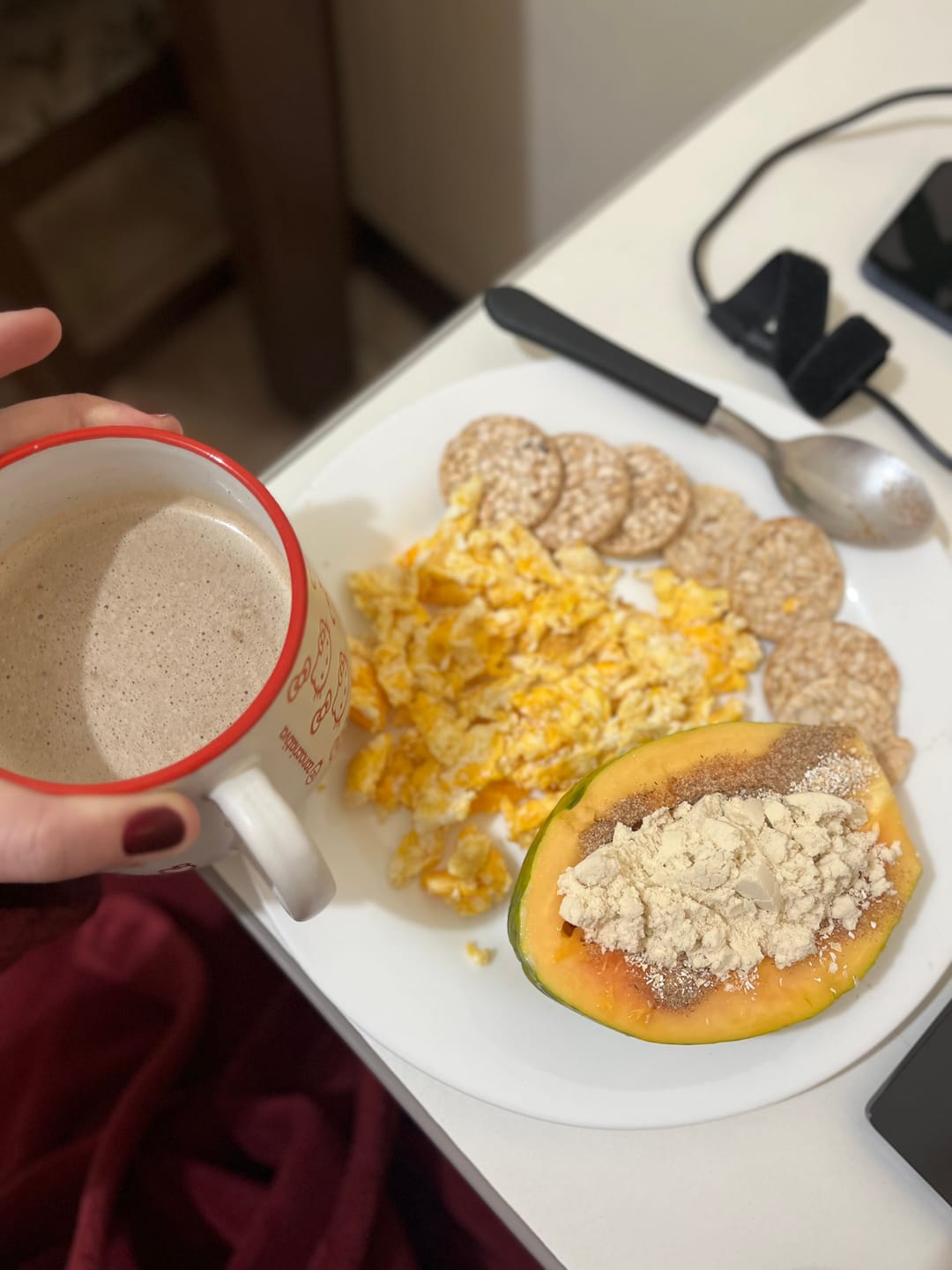 Customer photo review of Supercafé Palha Italiana