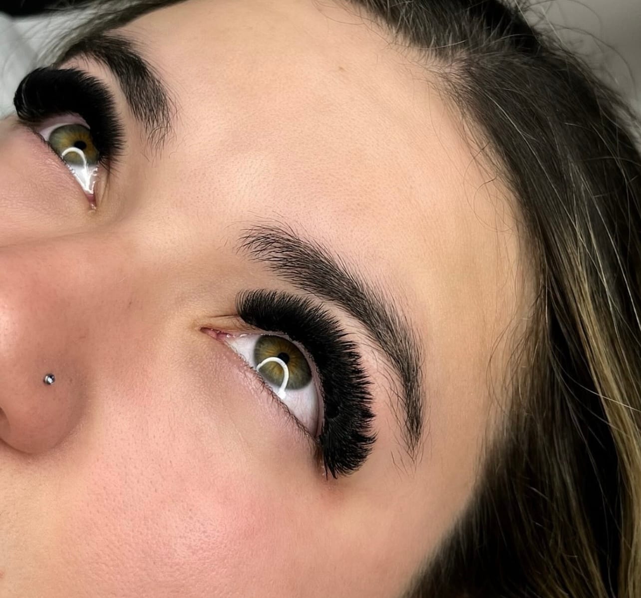 Customer photo review of Pro Rapid Eyelash Extension Glue | 0.5–1 Second Lash Adhesive