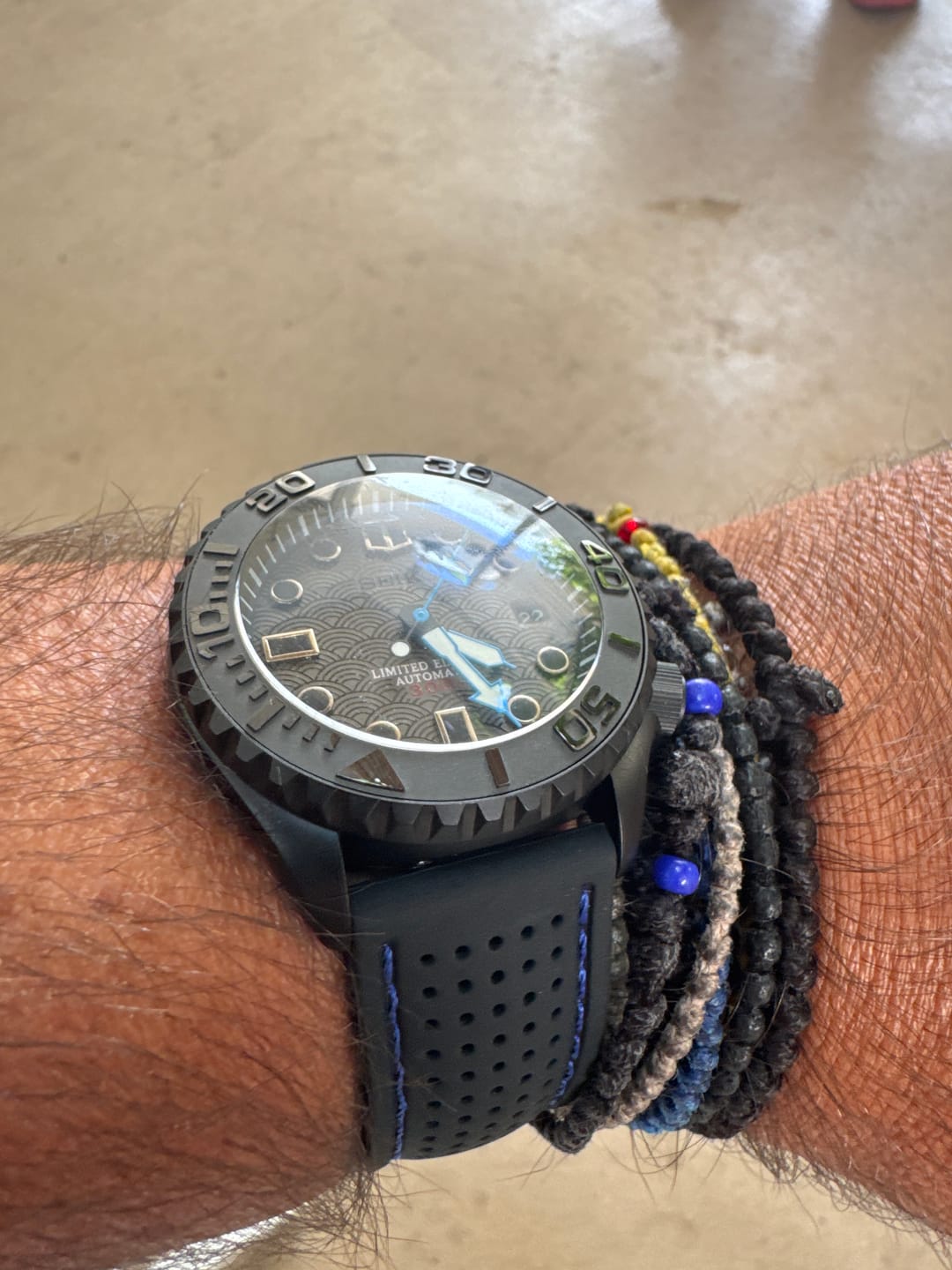 Customer photo review of 'Blue Vortex' SKX - Exclusives Series