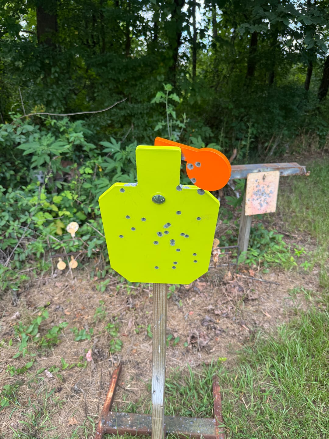 Customer photo review of 10" X 16" X 3/8" AR500 Steel Hostage Target