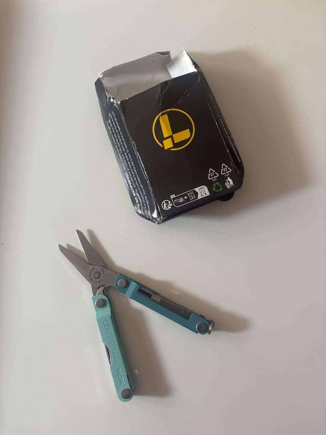 Customer photo review of Leatherman Micra Multi-Tool | 10 Tools | Spring-Action Scissors