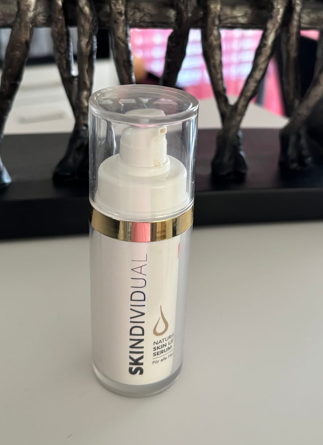 Customer photo review of Natural Skin Lifting Serum | 30 ml