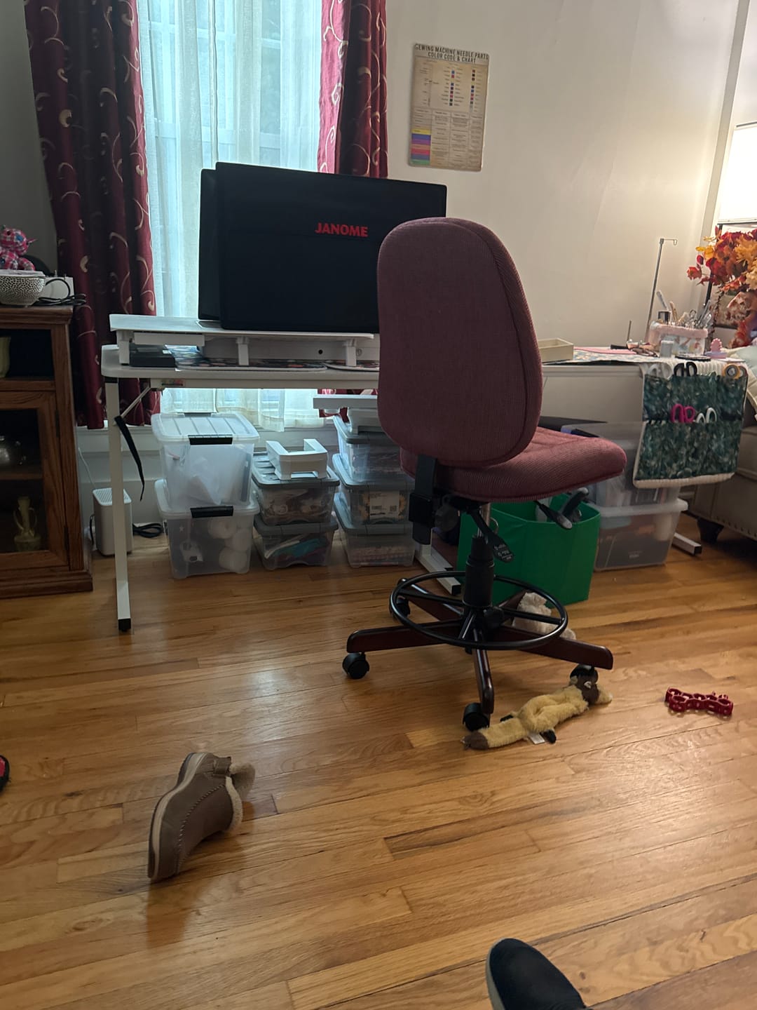 Customer photo review of Koala SewComfort Sewing Chair