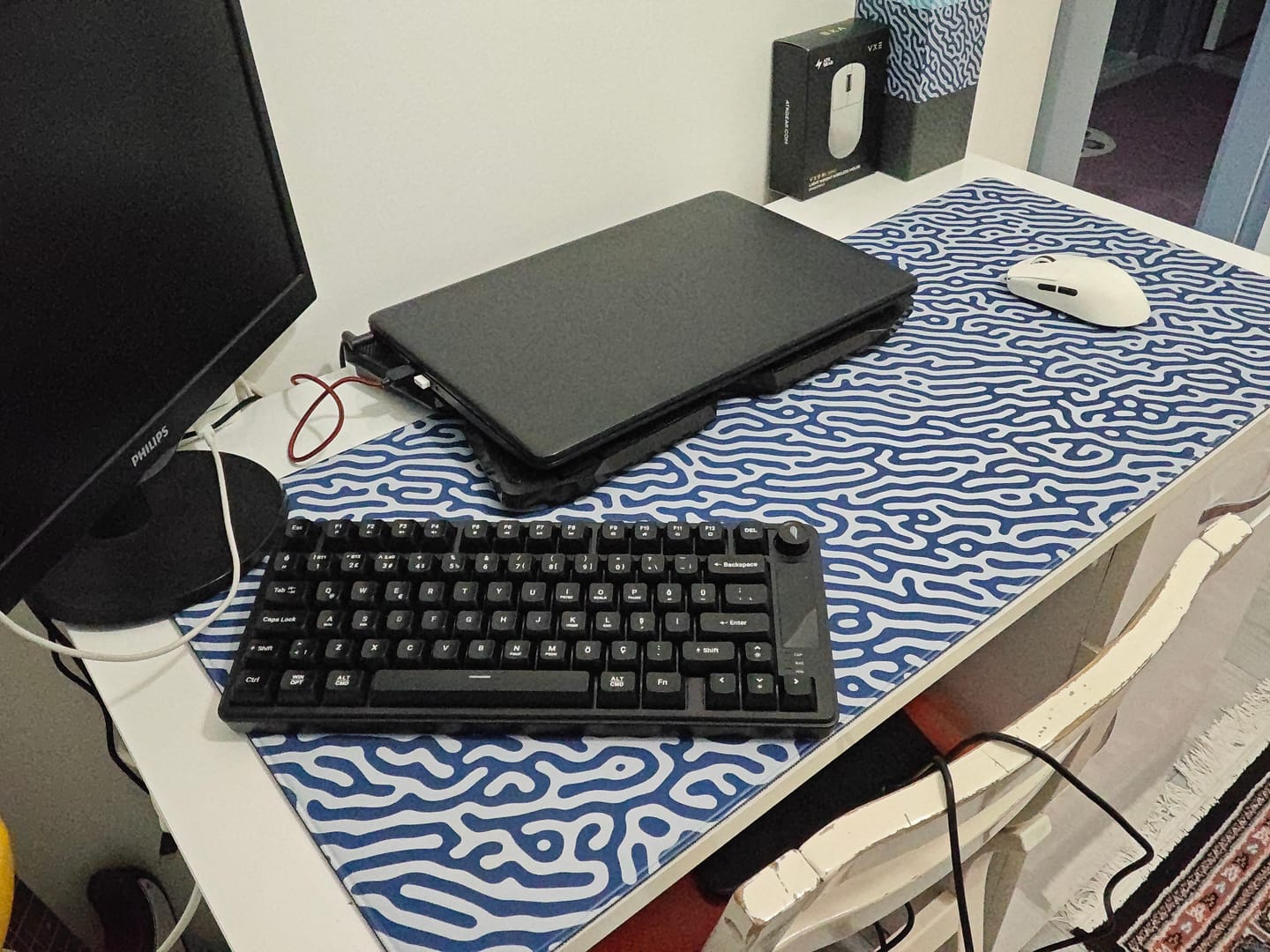 Customer photo review of Wraith Studio Jungle Maze Deskmat