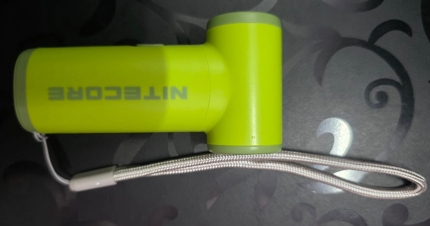 Customer photo review of NEF Nano - Palm-Sized High-Speed Handheld Fan