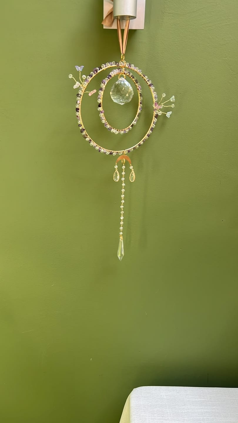 Customer photo review of Patreon - Fairy Butterfly Suncatcher DIY Kit – Perfect for Crafters - Vespera