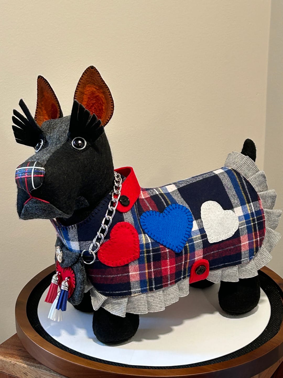 Customer photo review of Scottish Terrier PDF Pattern and Video Tutorial