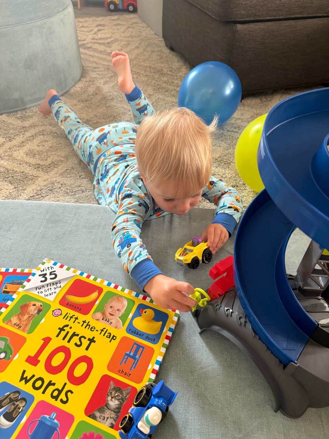 Customer photo review of Party Zone Two-Piece Pajamas