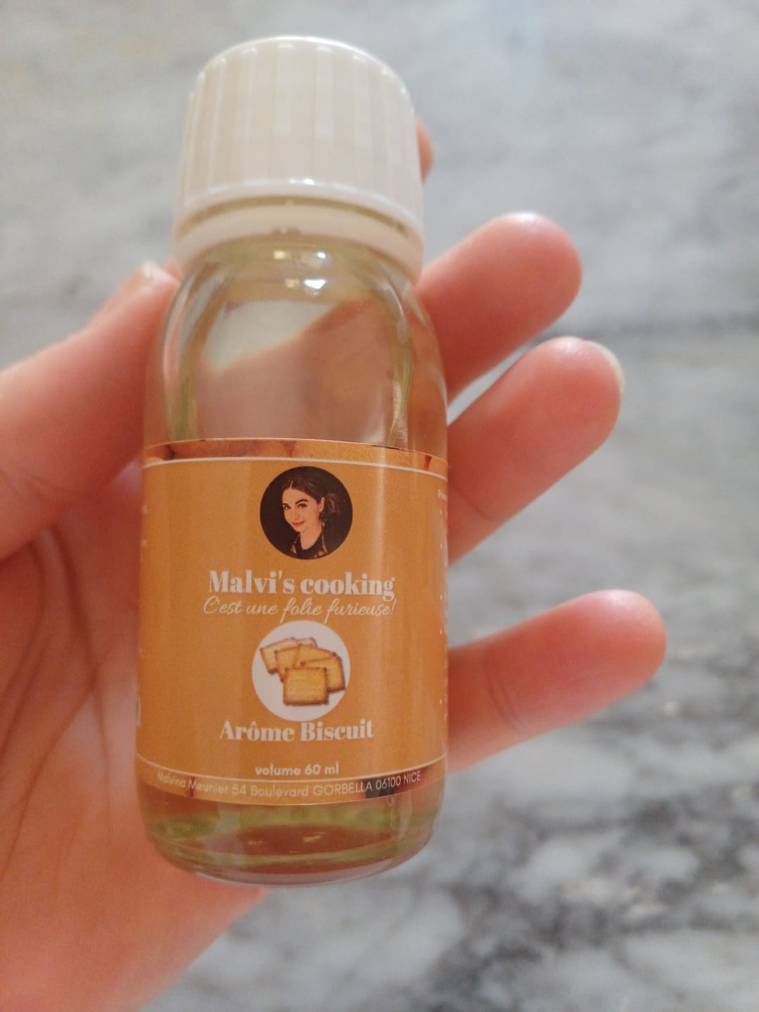 Customer photo review of Arôme biscuit Gourmand