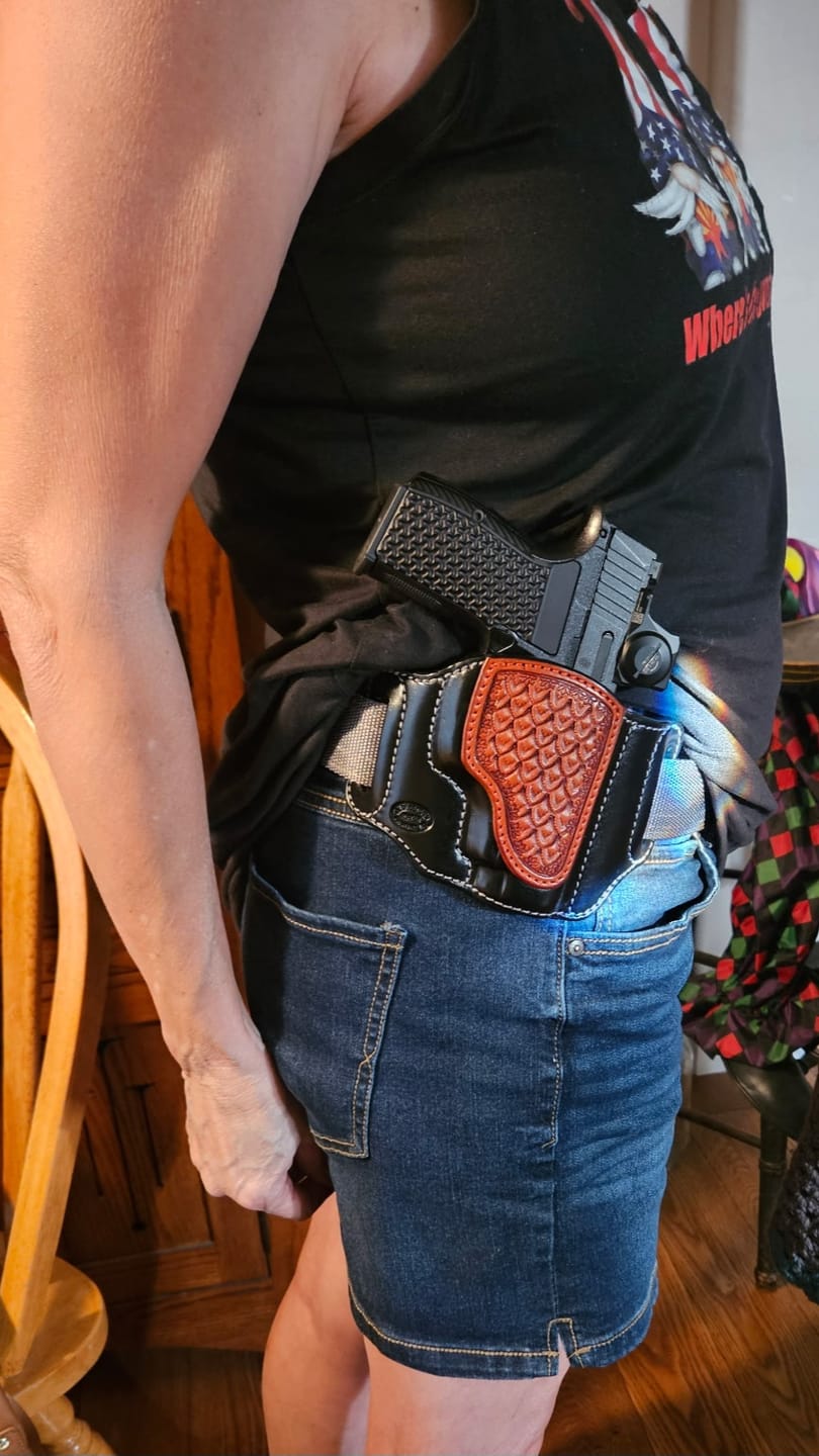 Customer photo review of Pancake Holster