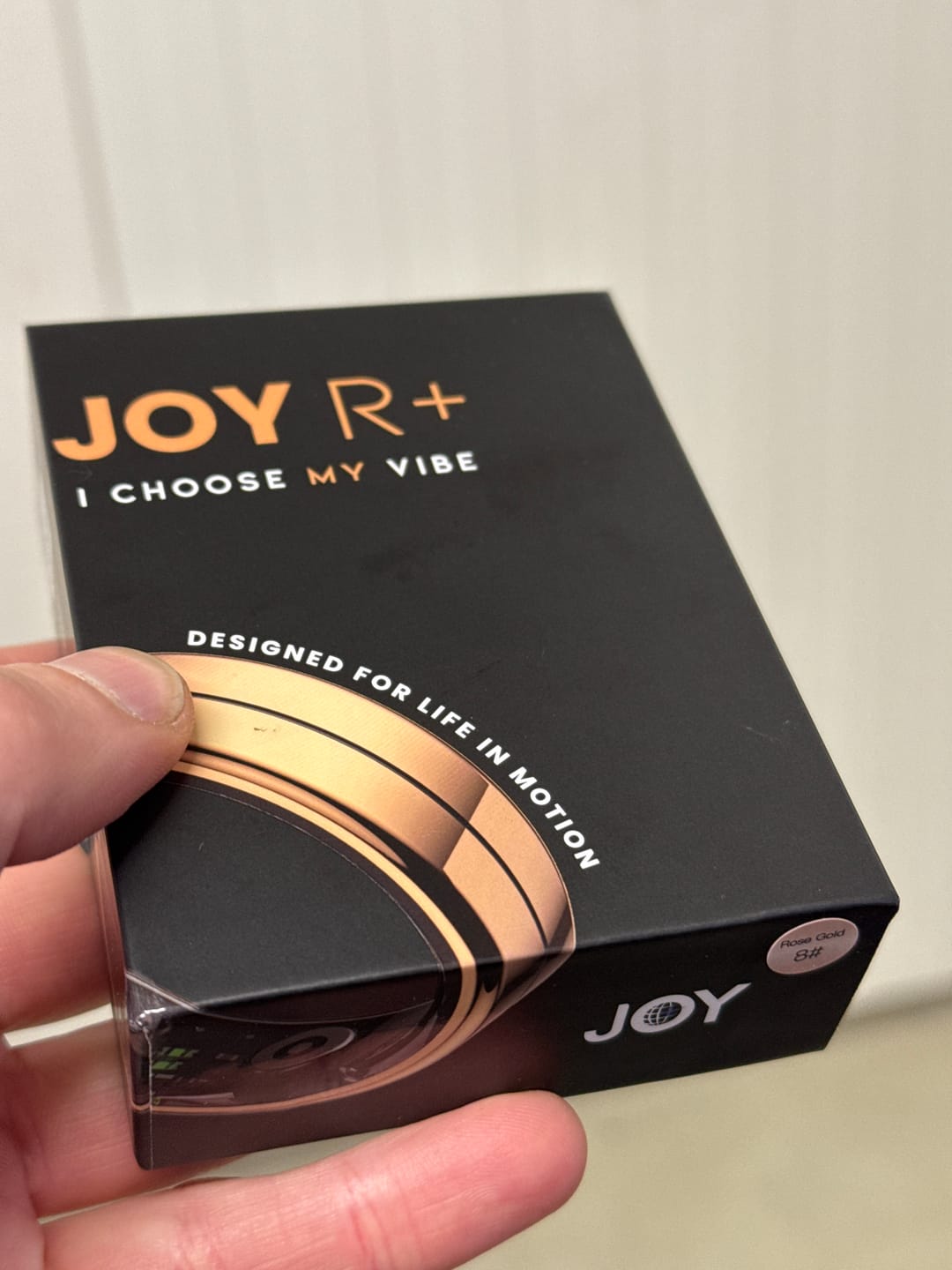 Customer photo review of JOY R+® Älysormus - Huomattavan hyvää oloa