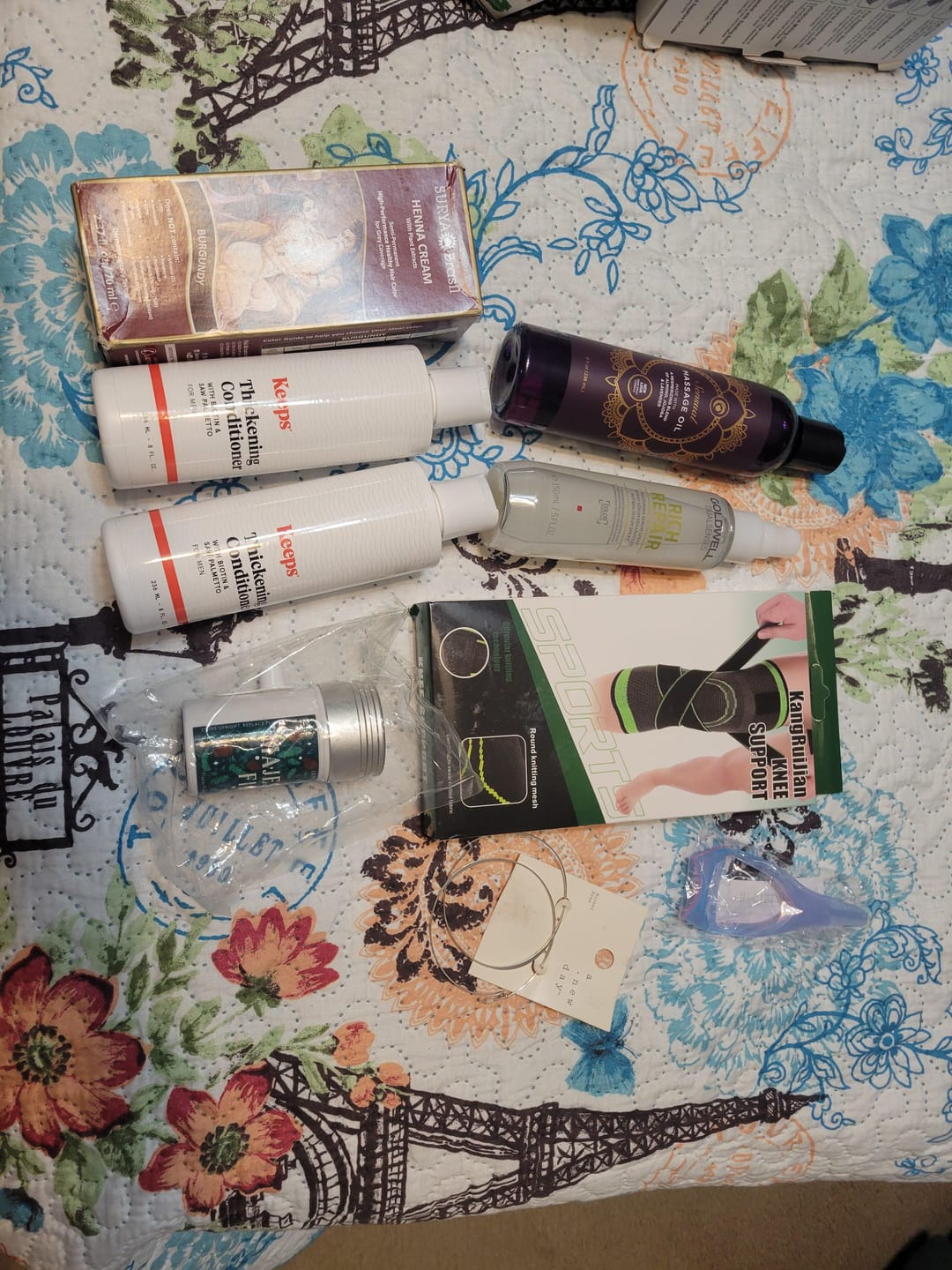Customer photo review of Beauty & Wellness Mystery Box
