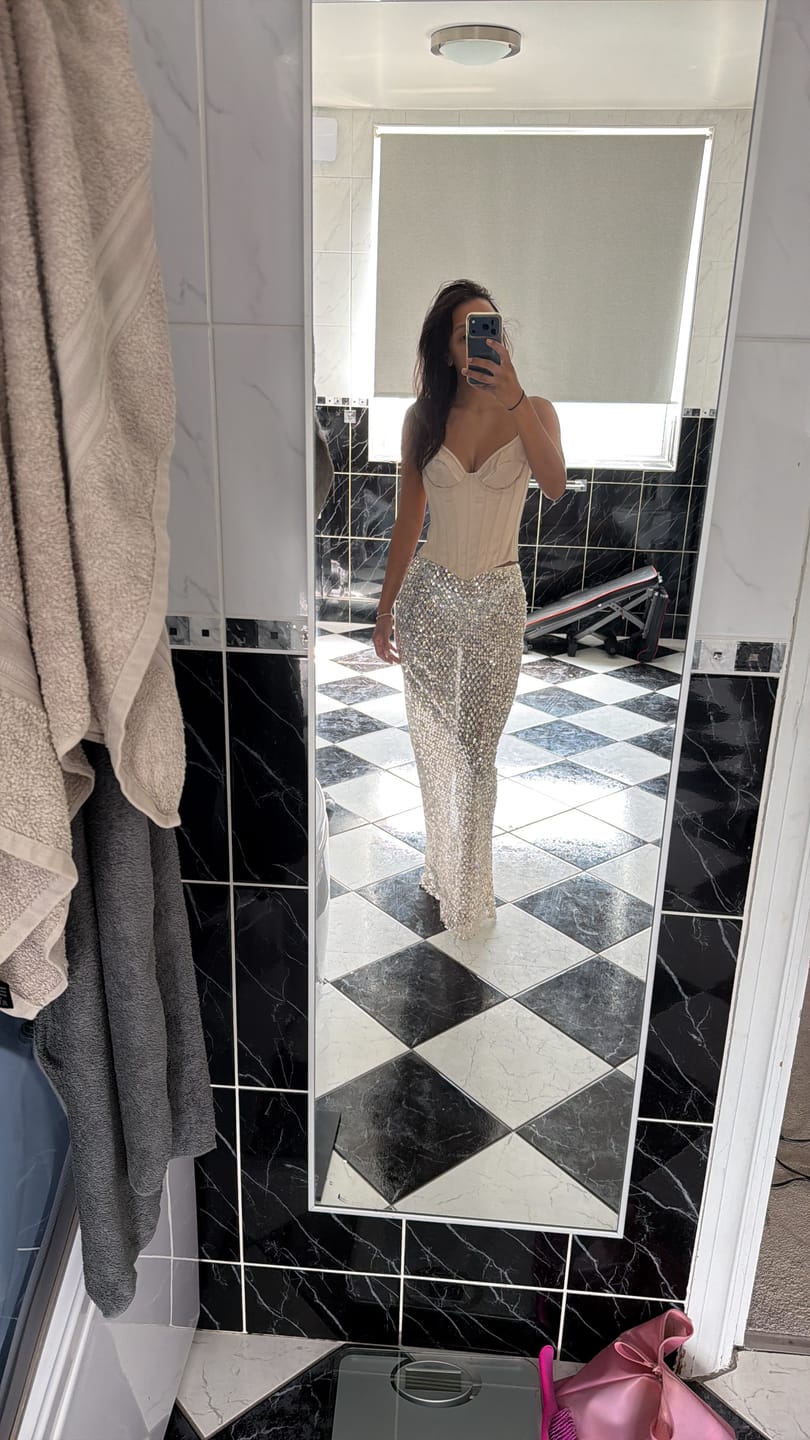 Customer photo review of CHEYNE UNDERWIRE CORSET