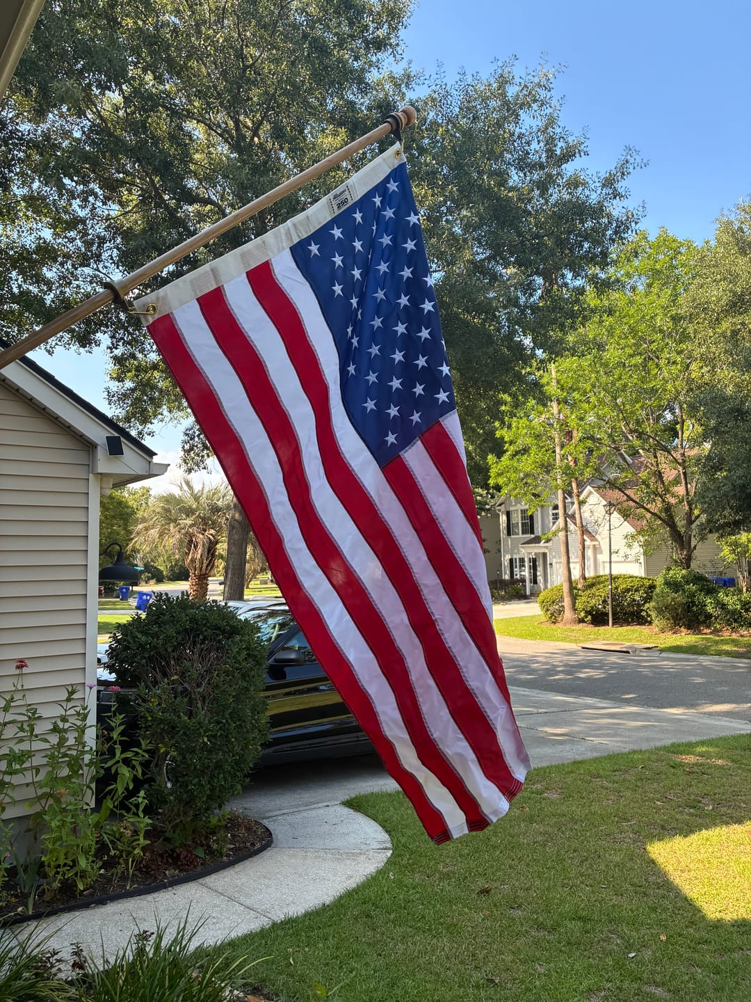 Customer photo review of 6' Flagpole