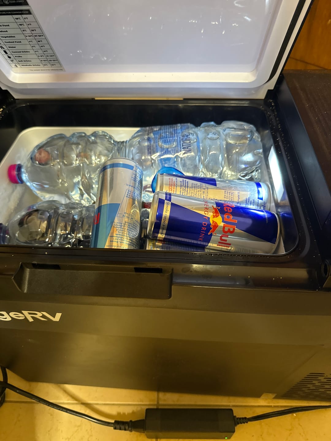 Customer photo review of BougeRV Neuer CRX3 28 L tragbarer Kühl- und Gefrierschrank für das Auto
